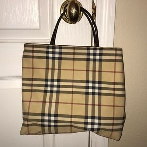 Burberry, Vintage Check Nylon Tote